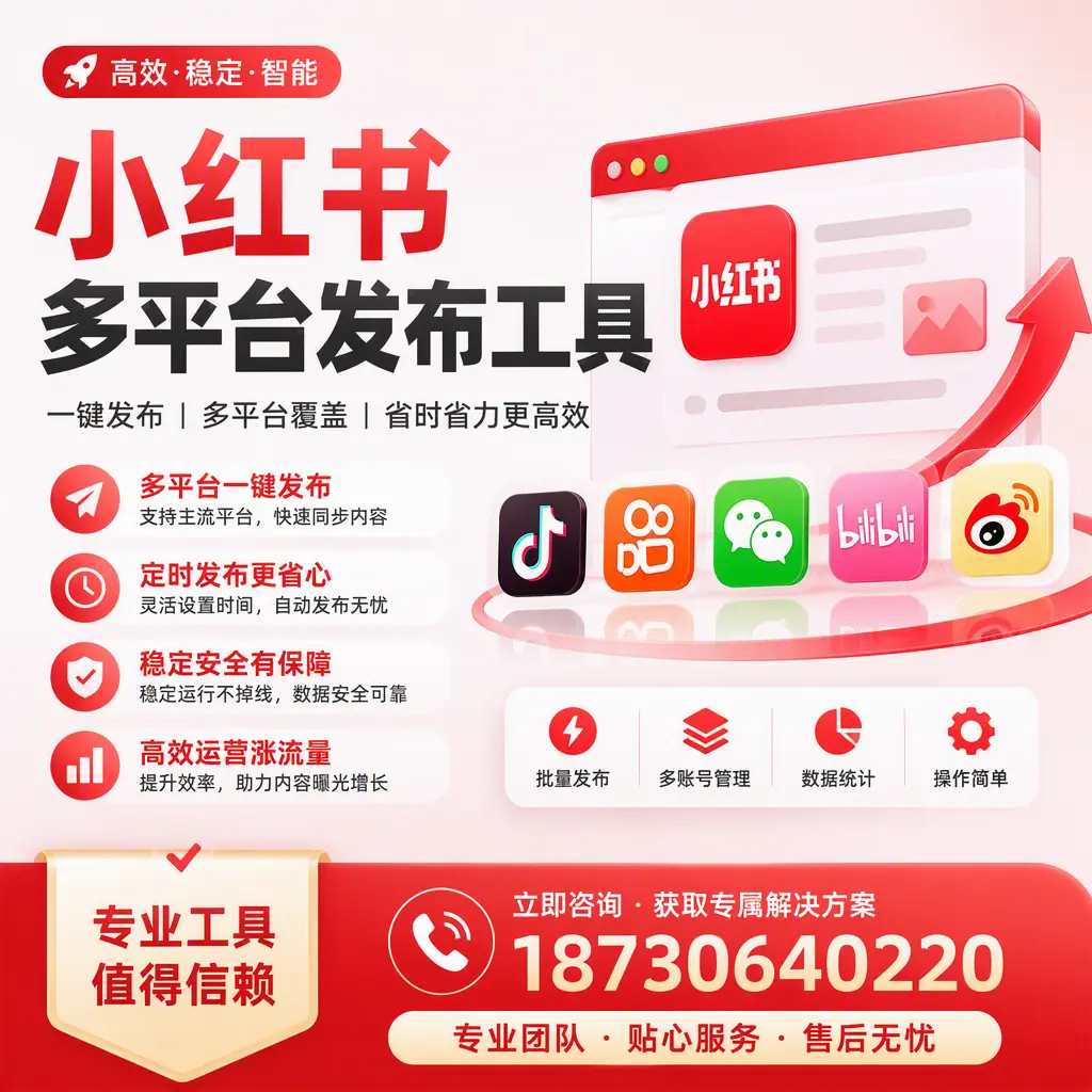 在 大庆 小红书多平台发布工具的市场前景分析